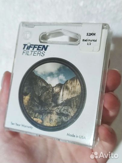 Фильтр Tiffen Black Pro Mist 1/2 52мм оригинал
