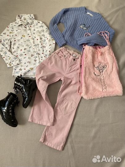 Вещи для девочки 6-7 лет пакетом