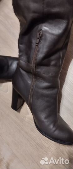 Сапоги женские натуральная кожа 38 размер
