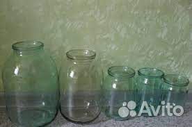 Банки стеклянные 3, 2, 1.5, 1, 0.5 и 0.7 литра