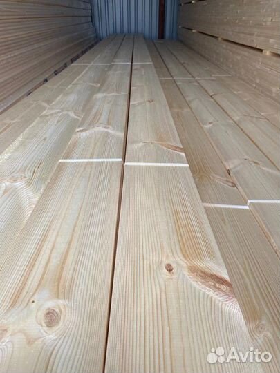 Доска строганная / сорт ав / Пиломатериалы