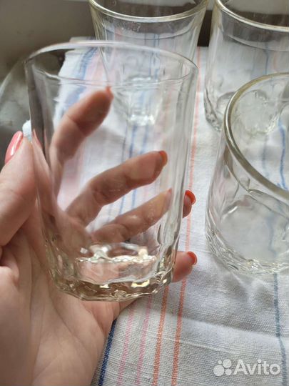 Стаканы СССР 6 шт