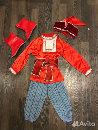 Новогодний костюм Петрушка, Русский Народный