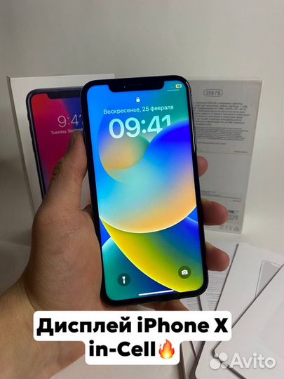 Дисплей iPhone X in-Cell