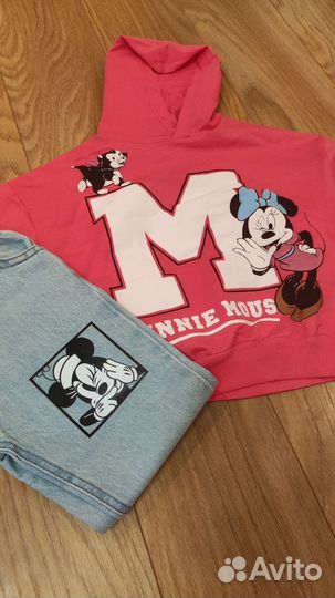 Костюм джинсы- свитшот Зара на девочку 92-140