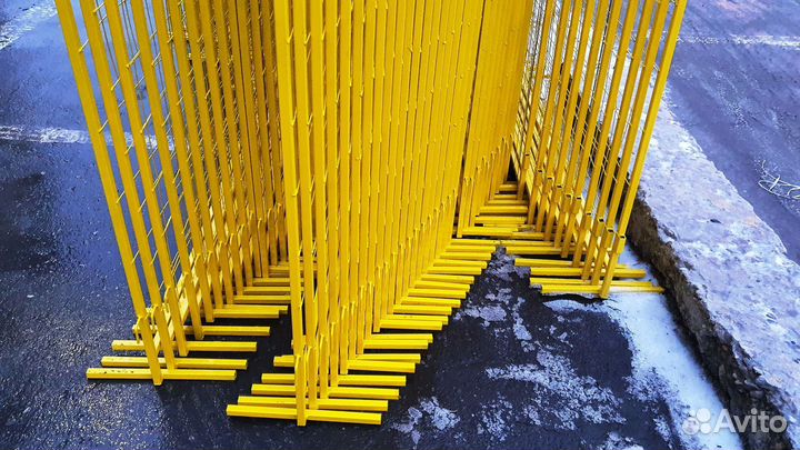 Инвентарное строительное ограждение арт. 1439