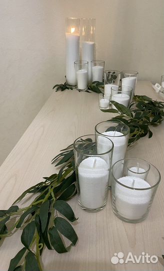 Насыпные свечи/аренда