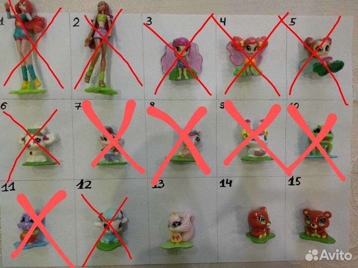 Игрушки/фигурки из Киндеров