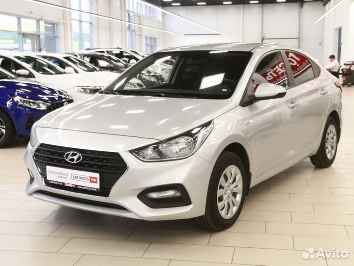 Hyundai Solaris 1.4 МТ, 2018, 92 500 км