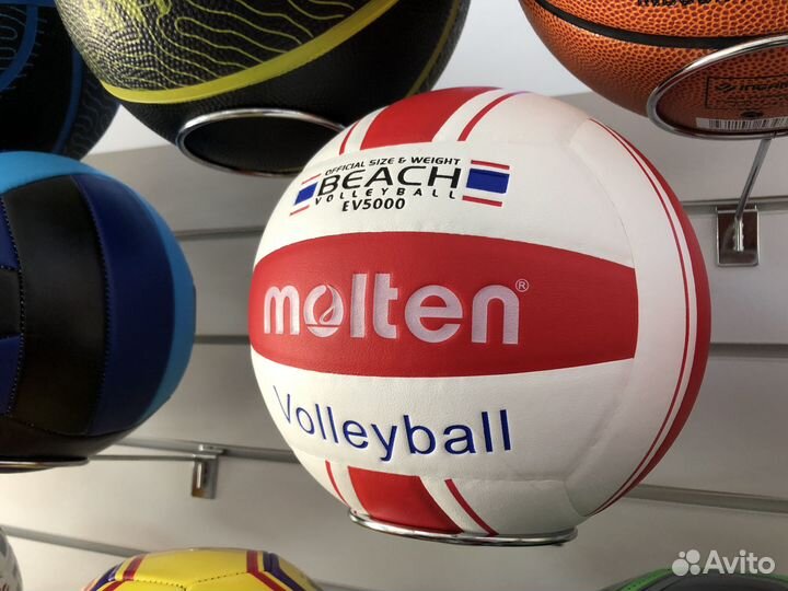 Мяч волейбольный Molten красный