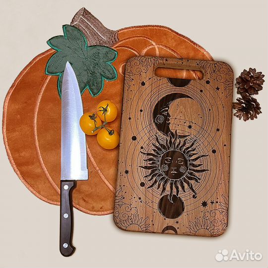 Доска разделочная с гравировкой