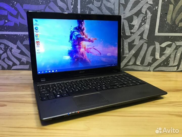 Мощный ноутбук Acer Core-i7/2видеокарты/6gb/SSD