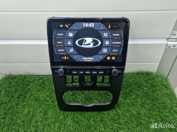 Магнитола Андроид Тесла Лада Ларгус 10.3 дюйма