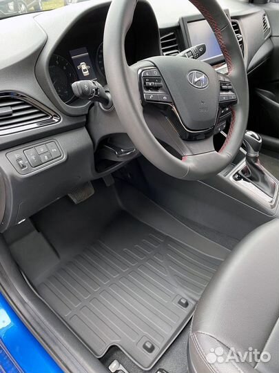 Коврики в салон Hyundai Solaris 2017-нв (новые)