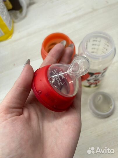 Бутылочка nuk