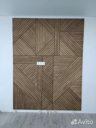 Стеновые панели из массива