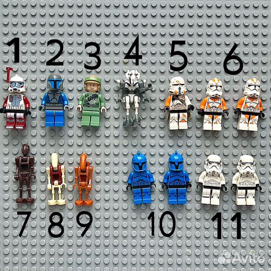 Lego Star Wars Минифигурки