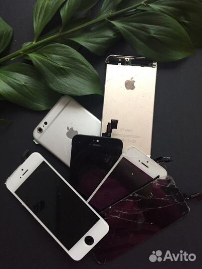 Ремонт сотовых телефонов марки iPhone Sony realmy