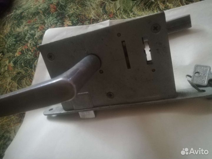 Замок врезной с ручкой СССР