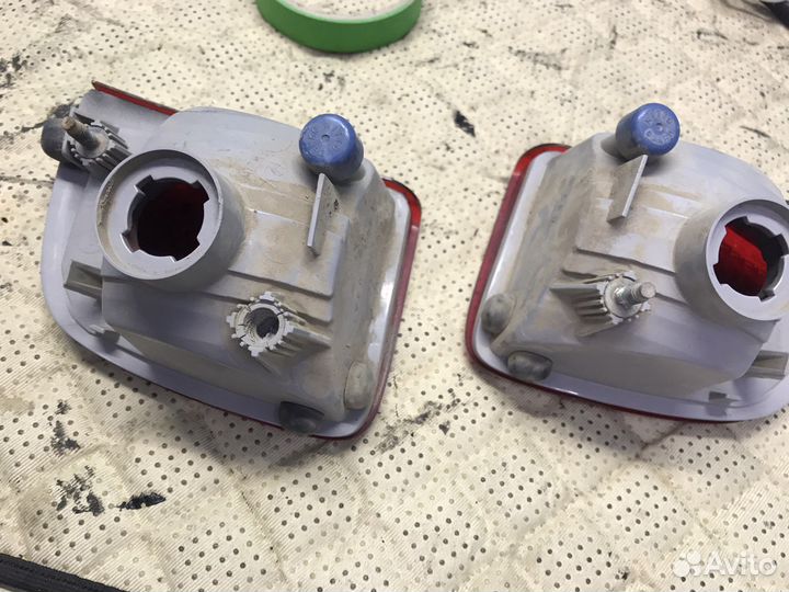 Задние Катафоты в бампер на Тайота 200