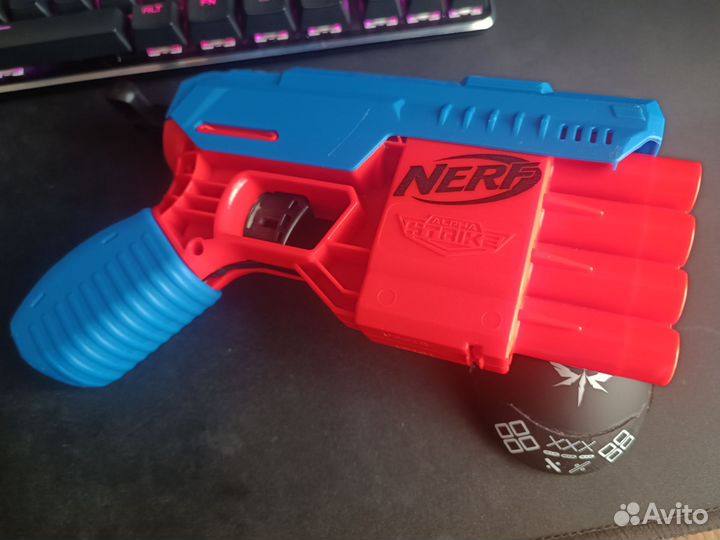 Бластер Nerf Alpha Strike Fang QS-4