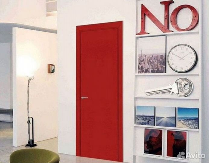 Двери межкомнатные скрытые с отделкой