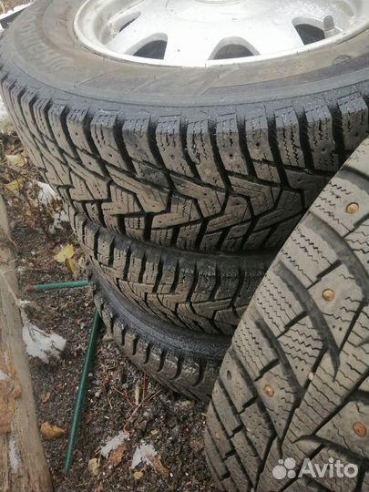 Колеса кованые на зиме