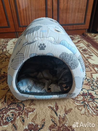 Лежанка домик для кошек, собак