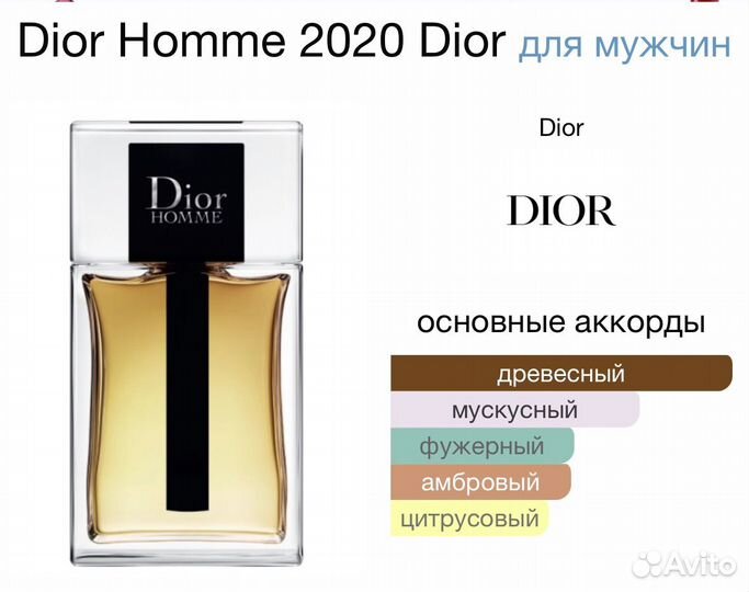 Духи Dior Homme 2020