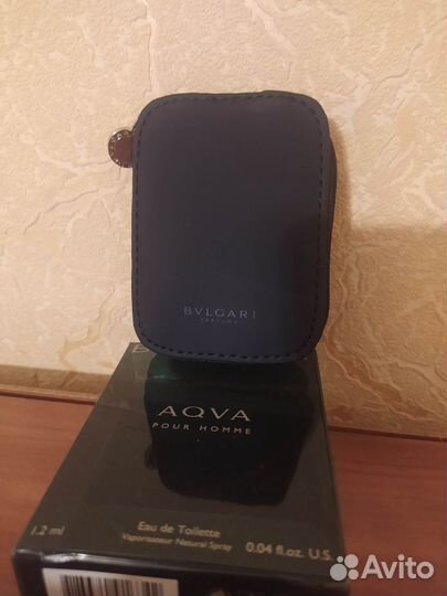 Оригинальная коробка от пробника духов Bvlgari