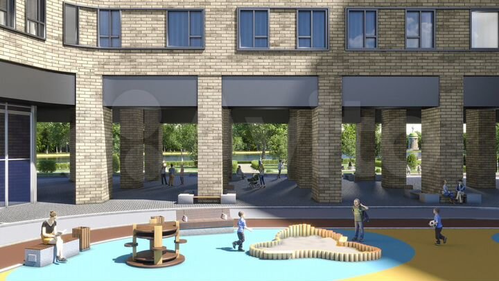 Апартаменты-студия, 35,4 м², 2/10 эт.