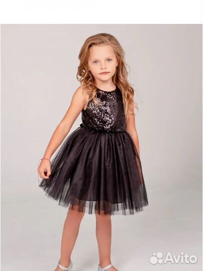 Вечернее платье на девочку 98