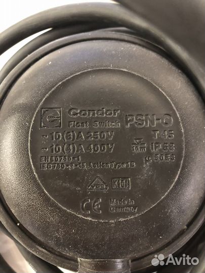Пoплaвковый выключaтель condor PSN-0