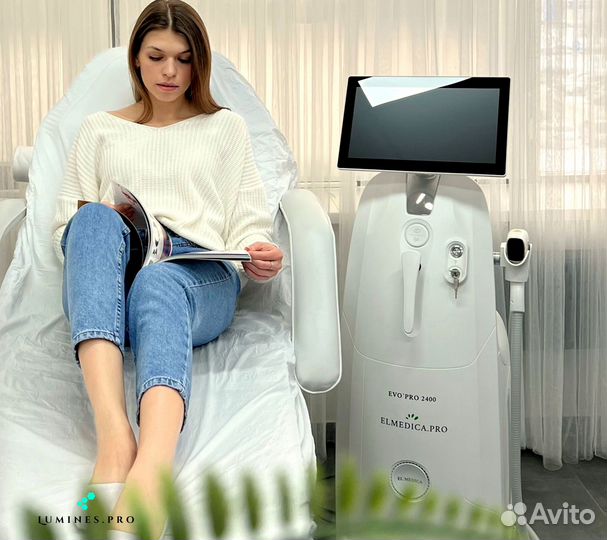 Аппарат для эпиляции Лю'Минес эвопро 2400в