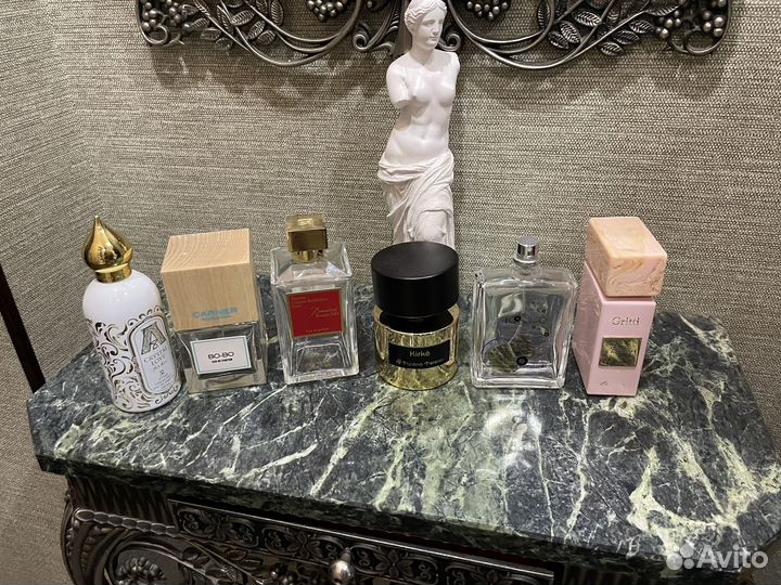 Пустые флаконы от оригинального парфюма