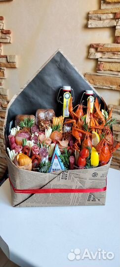 Мужские букеты съедобные