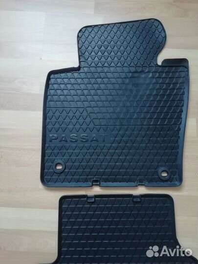 Резиновые коврики 3c1061501 vw passat b6