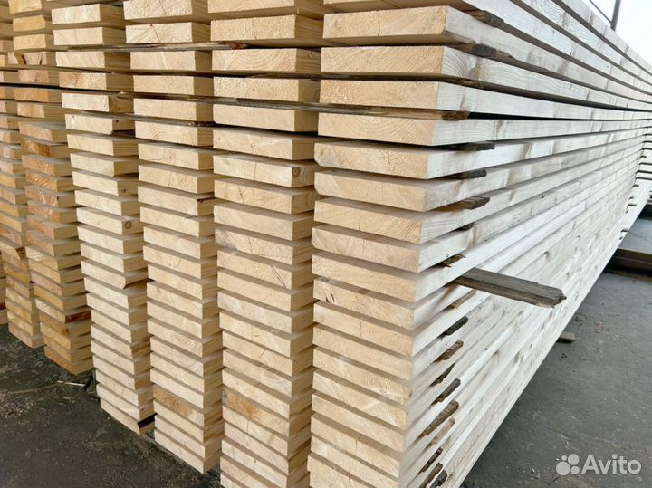 Доска обрезная 25х150х6000мм с доставкой