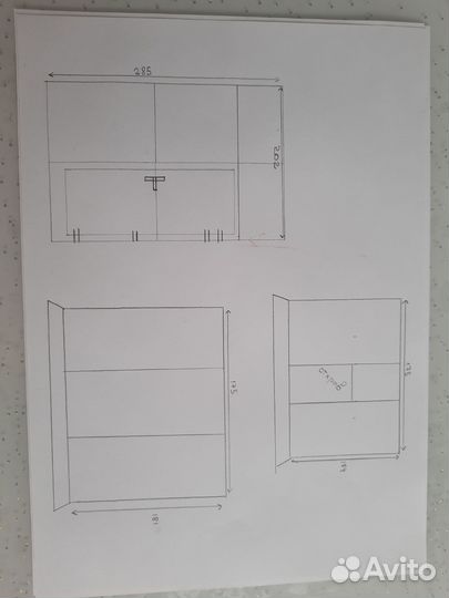 Дверь с окнами
