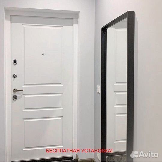 Новая входная дверь с бесплатной установкой