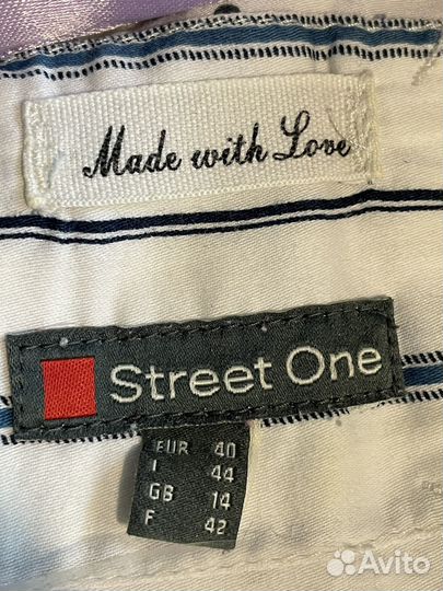 Блузка белая