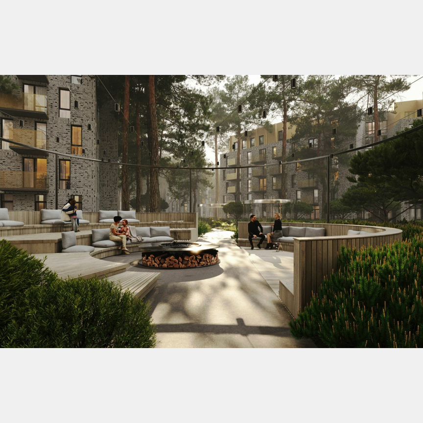 2-к. апартаменты, 76,5 м², 6/6 эт.