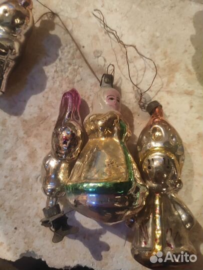 Елочные игрушки СССР