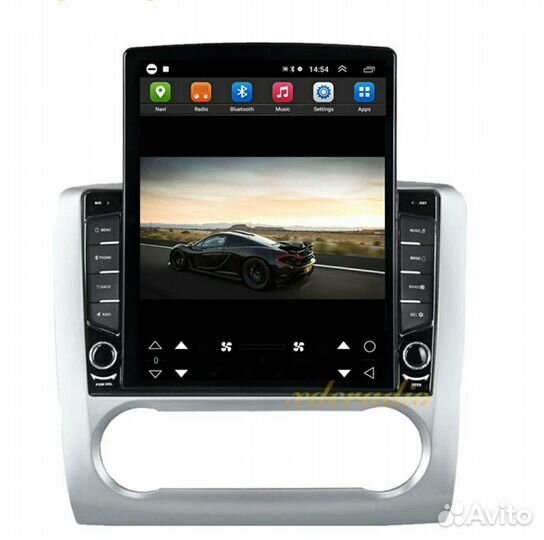 Магнитола андроид Форд Фокус-2 (климат) 2005-11г