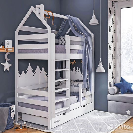 Двухъярусная кровать для детей