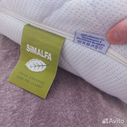 Матрас детский 120 60 plitex