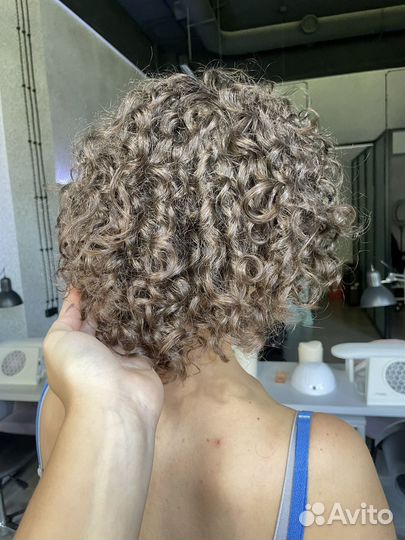 Окудрение волос