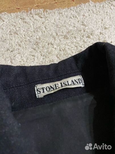 Пальто Stone Island Vintage Black Wool Jacket