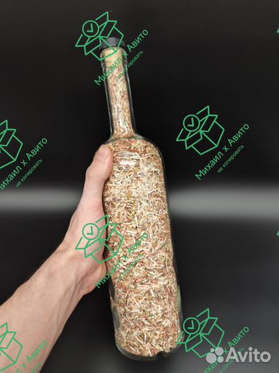 Деньги подарочные 500.000 настоящие в бутылке