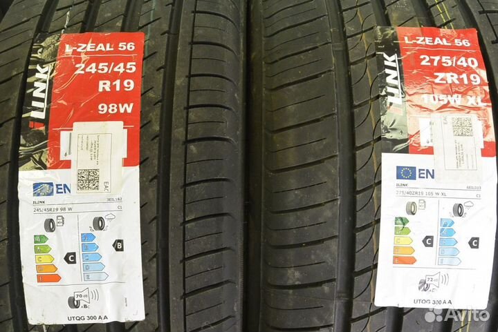 iLink L-Zeal56 245/45 R19 и 275/40 R19 98W